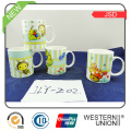 Série dos desenhos animados Mug &amp; Cup for Kids